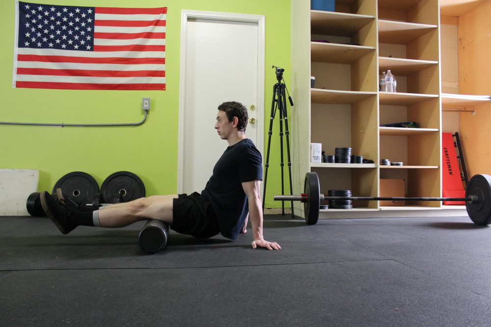 Foam Roll Hamstrings Massage