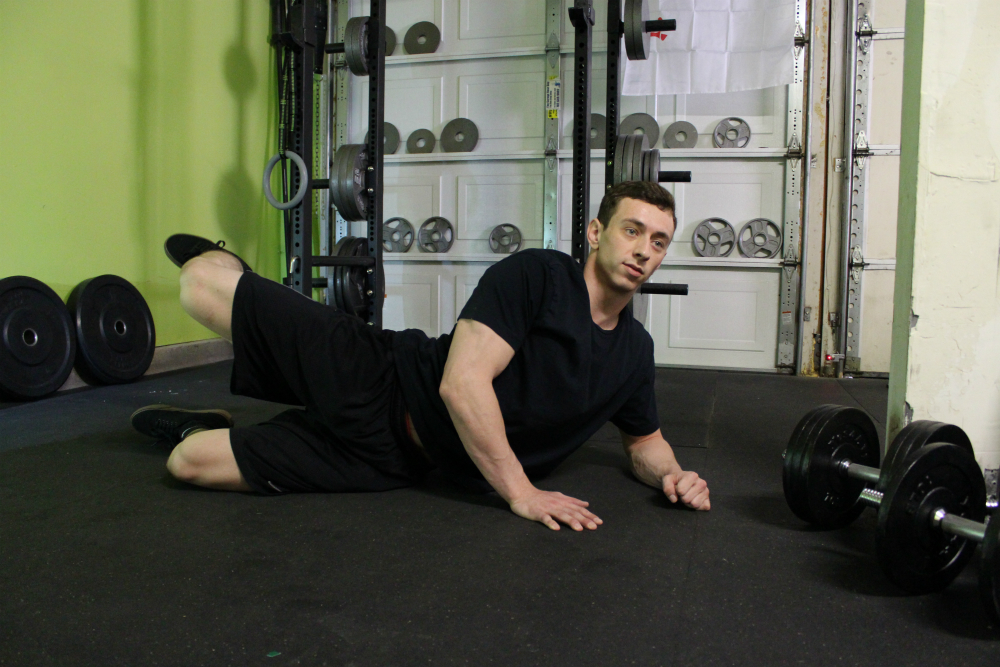 Supine Short Hip Abduction Exercise