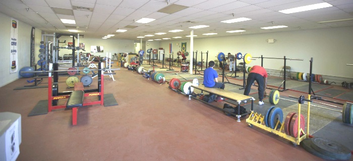 Main lifting area of Average Broz Gym