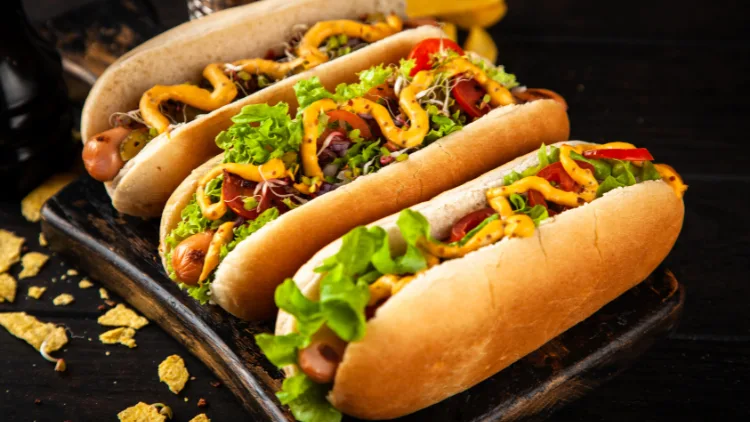 Youll need at least eight more lives to indulge in these gourmet hotdogs  #food #meal #foods #healthyfood #keto