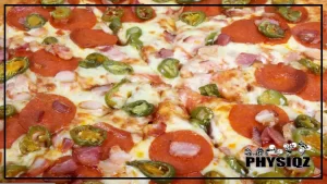A flatbread topped with a variety of ingredients such as jalapenos, red onions, pepperoni, and mozzarella cheese which makes people wonder is pizza good for bulking since those ingredients have plenty of calories, proteins and carbs.