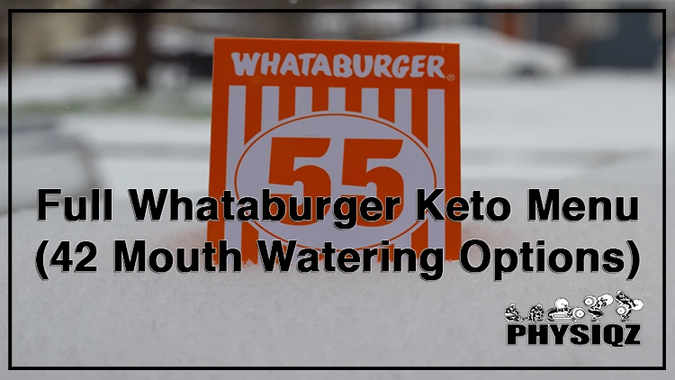 Resting on a white surface is an orange and white striped sign with the words "Whataburger" and the number 55.